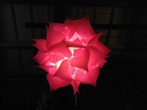 組み立てランプシェード30ピース