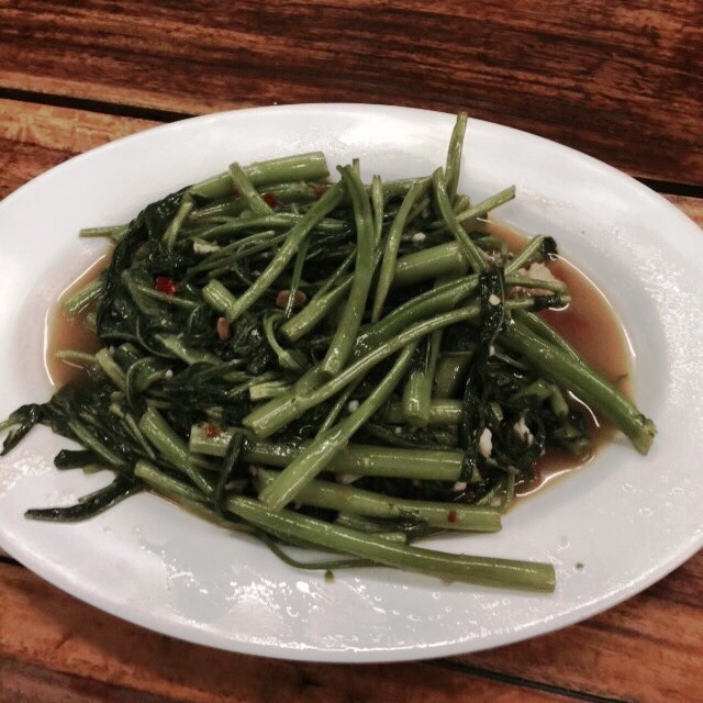 空芯菜の炒め物 空芯菜の炒め物