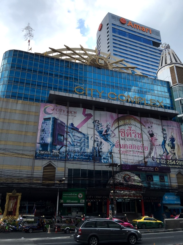 バンコク インドラホテル プラトゥーナム シティコンプレックス