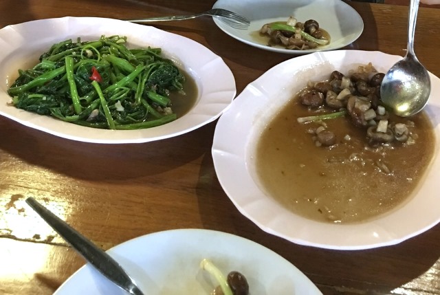 空芯菜炒め物 空芯菜炒め物/チェンマイ