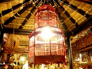 鳥かご　ランプ