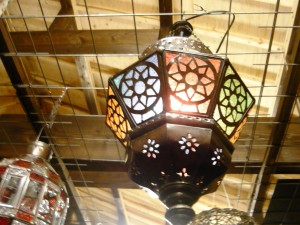 ステンドグラス　ランプ