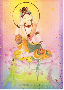 観音力カード　弥勒菩薩