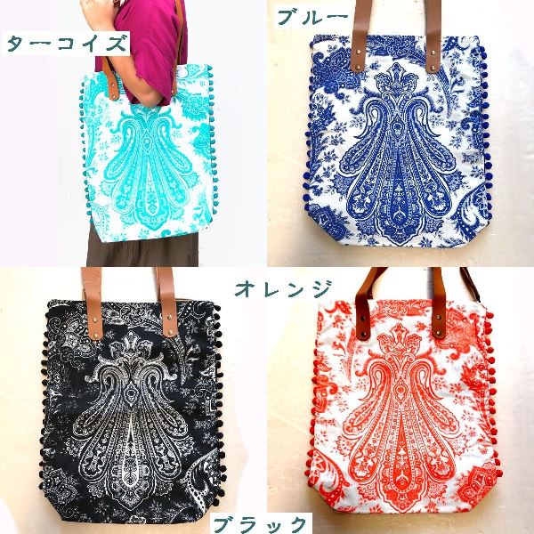 トートバッグ/エスニック柄 トートバッグ/エスニック柄