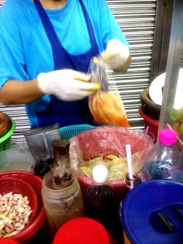 屋台のサラダ 屋台のサラダ