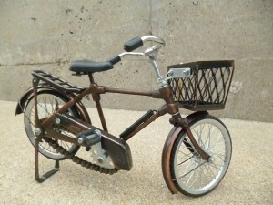 自転車 置物 自転車 置物